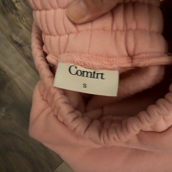 Comfrt Pastel Collection Zip-Up Hoodie & Straight Leg Sweatpants Set – Small - Picture 6 of 6